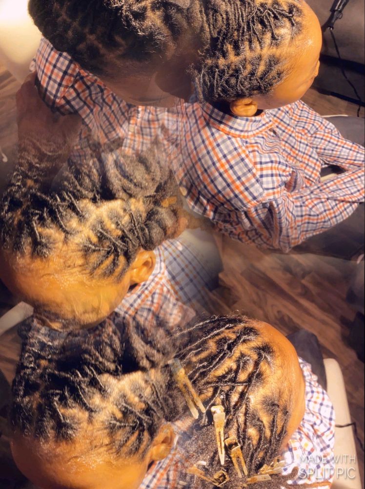 Kingg Locs By Meete Logo