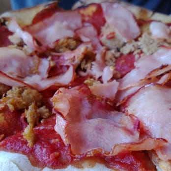 Local Myth Pizza - Gluten and dairy free with 3 meats. Very good - Pizza Near Me - Chelan, Washington Local Myth Pizza - Gluten and dairy free with 3 meats. Very good - Pizza Near Me - Chelan, Washington