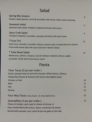 Menu photo 2 Zozo’s Burlington, KY