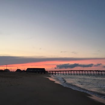 Avalon Fishing Pier - Beautiful sunset - Fishing Near Me - Kill Devil Hills, North Carolina