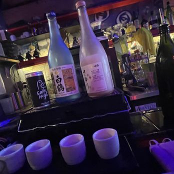 Toki Underground - Sake flight - Ramen Near Me - Washington, DC, District of Columbia Toki Underground - Sake flight - Ramen Near Me - Washington, DC, District of Columbia