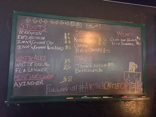 Menu photo 8 Tenth Level Tavern Oakland Park, FL