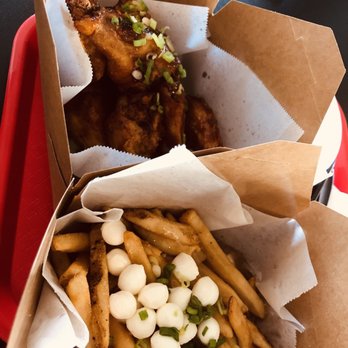 Fusion Tea Lounge - Poutine fries and wings both are great! - Bubble Tea Near Me - Tempe, Arizona