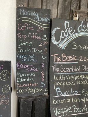Menu photo 3 Cafe del Mar Vieques, PR Menu photo 3 Cafe del Mar Vieques, PR