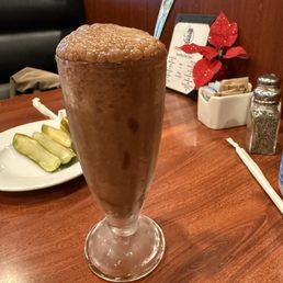 The scrumptious chocolate phosphate The scrumptious chocolate phosphate