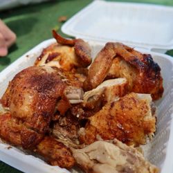 Ray's Kiawe Broiled Chicken - Fire