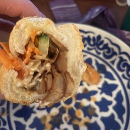 "Grilled pork" banh mi "Grilled pork" banh mi