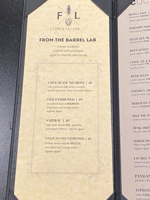 Menu photo 2 Fermentation Lab San Francisco, CA