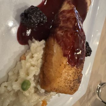 Chateau West - Blackberry Salmon Dinner - French Near Me - Nashville, Tennessee