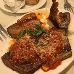 Luciano's Italian Restaurant - Eggplant Napolatana...really liked this a lot...