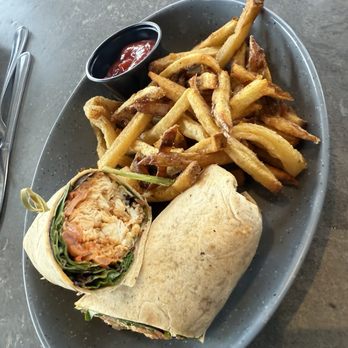 The Goat Sobro - Korean Fried Chicken Wrap - American Near Me - Nashville, Tennessee The Goat Sobro - Korean Fried Chicken Wrap - American Near Me - Nashville, Tennessee
