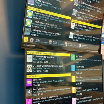 On Rotation Brewery & Kitchen - Drink menu - Brewpubs Near Me - Dallas, Texas On Rotation Brewery & Kitchen - Drink menu - Brewpubs Near Me - Dallas, Texas