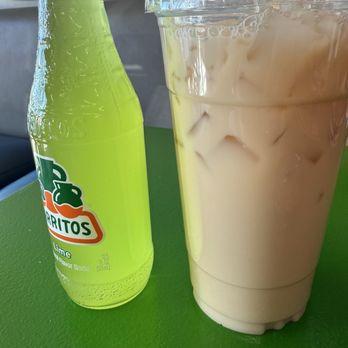 Tacos Downey Factory - Horchata (Large) - Tacos Near Me - Downey, California Tacos Downey Factory - Horchata (Large) - Tacos Near Me - Downey, California