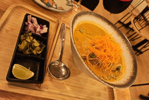 Pla Daek Thai Esan Food by null