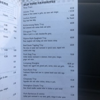 Maynila Filipino Cuisine - Menu - Filipino Near Me - Springfield, Oregon Maynila Filipino Cuisine - Menu - Filipino Near Me - Springfield, Oregon