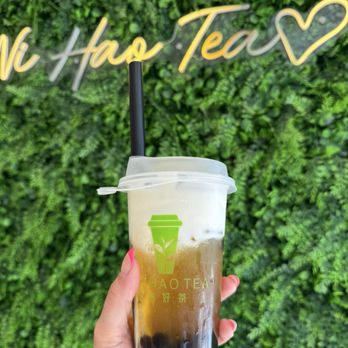 Ni Hao Tea - Peach boba tea - Bubble Tea Near Me - Tucson, Arizona