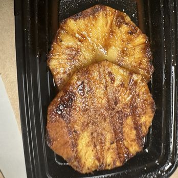 Chimichurri Charcoal Kitchen - Portuguese Cinnamon Glazed Pineapple - Portuguese Near Me - Cedarhurst, New York Chimichurri Charcoal Kitchen - Portuguese Cinnamon Glazed Pineapple - Portuguese Near Me - Cedarhurst, New York