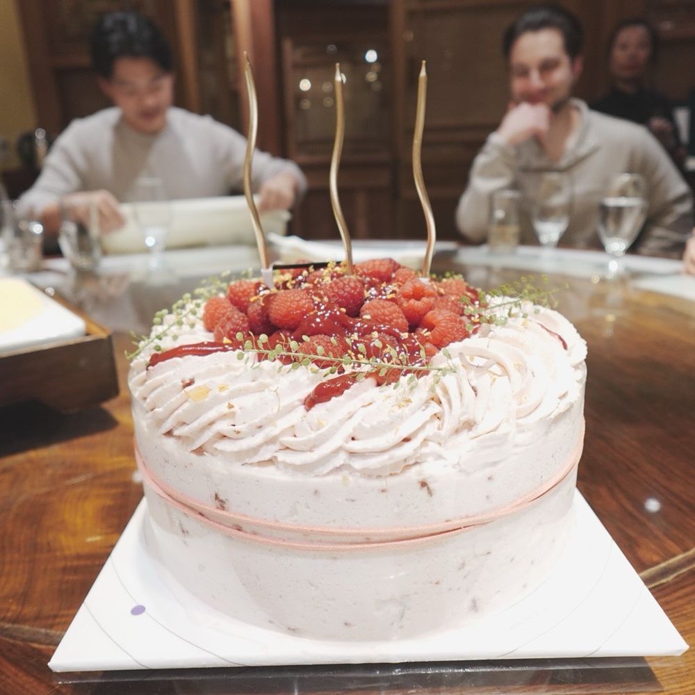 Freesia Cake - Raspberry Cake - Custom Cakes Near Me - Alhambra, California Freesia Cake - Raspberry Cake - Custom Cakes Near Me - Alhambra, California