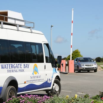 Watergate Bay Touring Park - Mini bus and vehicle barrier access system - Campgrounds Near Me - Newquay, CON Watergate Bay Touring Park - Mini bus and vehicle barrier access system - Campgrounds Near Me - Newquay, CON