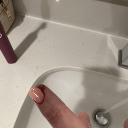 Still bleeding an hour after I left. They didn't clean any equipment or allow me to wash my hands either.  Disgusting.