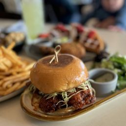 Korean Crispy Chicken Sando Korean Crispy Chicken Sando