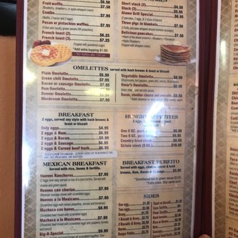Alamo Grill - Alamo Grill, breakfast served all day, everything but waffles. - Breakfast & Brunch Near Me - Alamogordo, New Mexico Alamo Grill - Alamo Grill, breakfast served all day, everything but waffles. - Breakfast & Brunch Near Me - Alamogordo, New Mexico