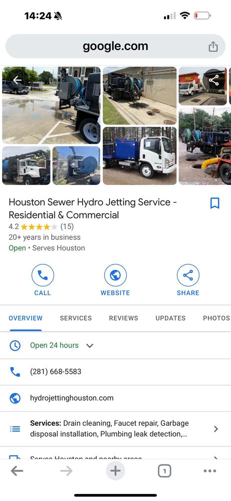 Slide of YB Plumbing Plano TX