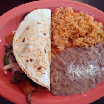 Habanero's Fresh Tex Mex - Steak Quesadilla with sides of Rice and Beans. - Tex-Mex Near Me - Copperhill, Tennessee Habanero's Fresh Tex Mex - Steak Quesadilla with sides of Rice and Beans. - Tex-Mex Near Me - Copperhill, Tennessee