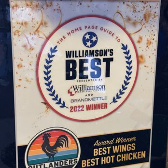 Outlanders Southern Chicken - Chicken Shop Near Me - Nolensville, Tennessee