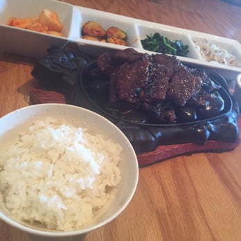 Cafe Korea - The freaking awesome Kalbi!!!!!  Mmmmmmmmmm!!!!! - Korean Near Me - Fishers, Indiana