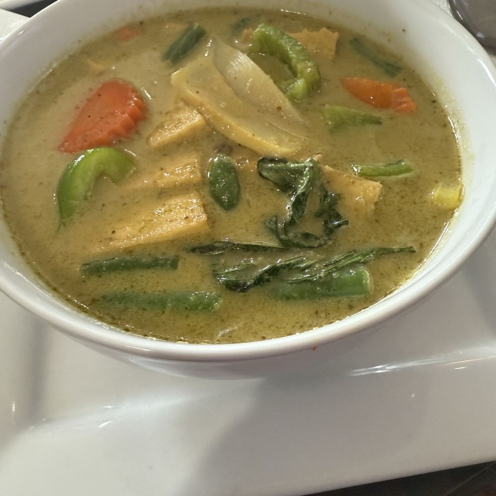 Green curry with tofu Green curry with tofu