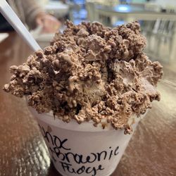 MooMcGinn's Magic Creamery - Chocolate Ice Cream filled with brownies and fudge