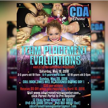 CDA Xtreme Training Center - Want to join? Email us - Cheerleading Near Me - Chester, New York
