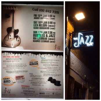 The Jazz Cafe - Menu & programme - Irish Near Me - Dublin, D The Jazz Cafe - Menu & programme - Irish Near Me - Dublin, D