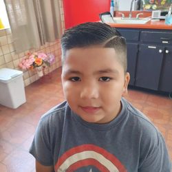 Gorospe Babershop - High skin fade with edge up/line up.