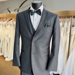 New dark great tuxedo available at Sandra D's in Watertown.