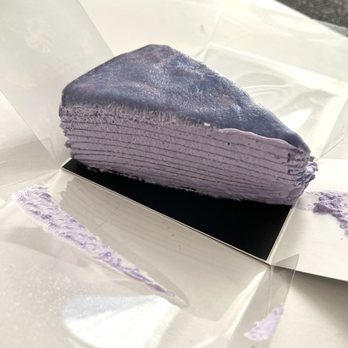 Sweet Memes - Houston - Ube Mille Crepe $8.25 5/5 stars - Desserts Near Me - Houston, Texas Sweet Memes - Houston - Ube Mille Crepe $8.25 5/5 stars - Desserts Near Me - Houston, Texas