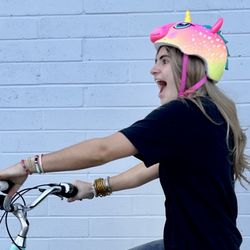 Play It Again Sports - Brentwood - Unicorn Rainbow Bike Helmet $14.99