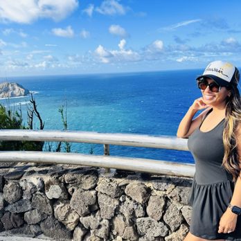 Makapu'u Point Lighthouse Trail - My beautiful wife! - Hiking Near Me - Honolulu, Hawaii