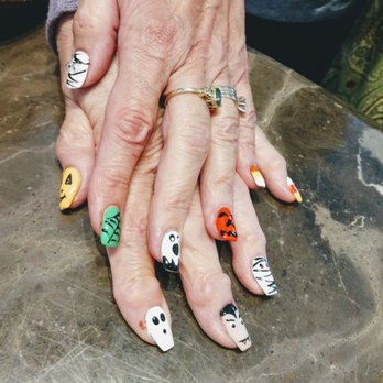 JTB Nails And Spa - Mom and I are getting are Halloween nails on - Nail Salons Near Me - Salt Lake City, Utah JTB Nails And Spa - Mom and I are getting are Halloween nails on - Nail Salons Near Me - Salt Lake City, Utah
