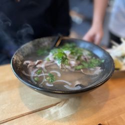 No Name Pho - Beef pho did the trick...