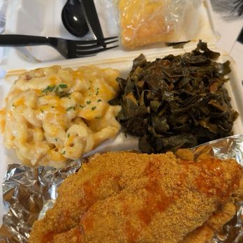 The Greene Room - Fried catfish, mac n cheese and collard greens. - Caterers Near Me - Oklahoma City, Oklahoma The Greene Room - Fried catfish, mac n cheese and collard greens. - Caterers Near Me - Oklahoma City, Oklahoma