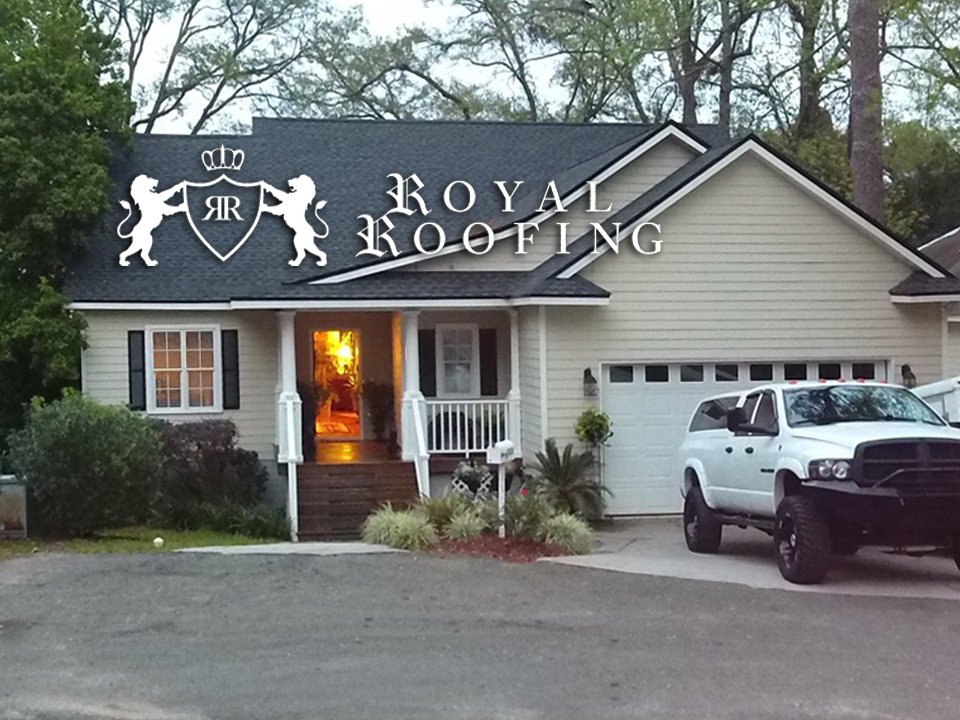 Slide of Royal Roofing