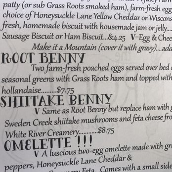 The Root Cafe - I had the shiitake benny - Cafes Near Me - Little Rock, Arkansas