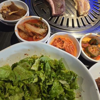 Gen Korean BBQ House - Salad, Sides, Steak, Garlic Pork Belly - Korean Near Me - Kapolei, Hawaii