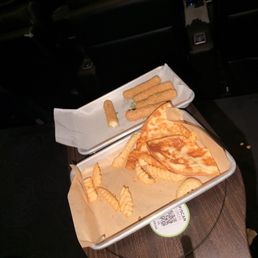 Fries were okay but the quesadilla was hard and cold, the mozzarella sticks were cold and hard.