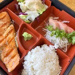 Kaigan Sushi - 4. Sashimi and Salmon Teriyaki Dinner