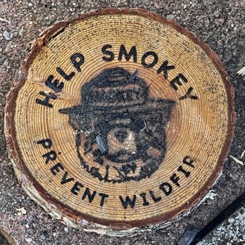 Azalea Glen - Reminder near fire pit. - Campgrounds Near Me - Trinidad, California