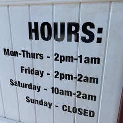 Arnold's Tavern - Hours