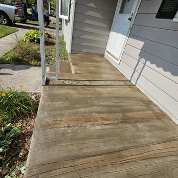 S&S Custom Coverings - the front porch of a home - Masonry/Concrete Near Me - Bellville, Ohio S&S Custom Coverings - the front porch of a home - Masonry/Concrete Near Me - Bellville, Ohio